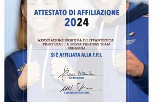 Affiliazione Federazione Pugilistica Italiana 